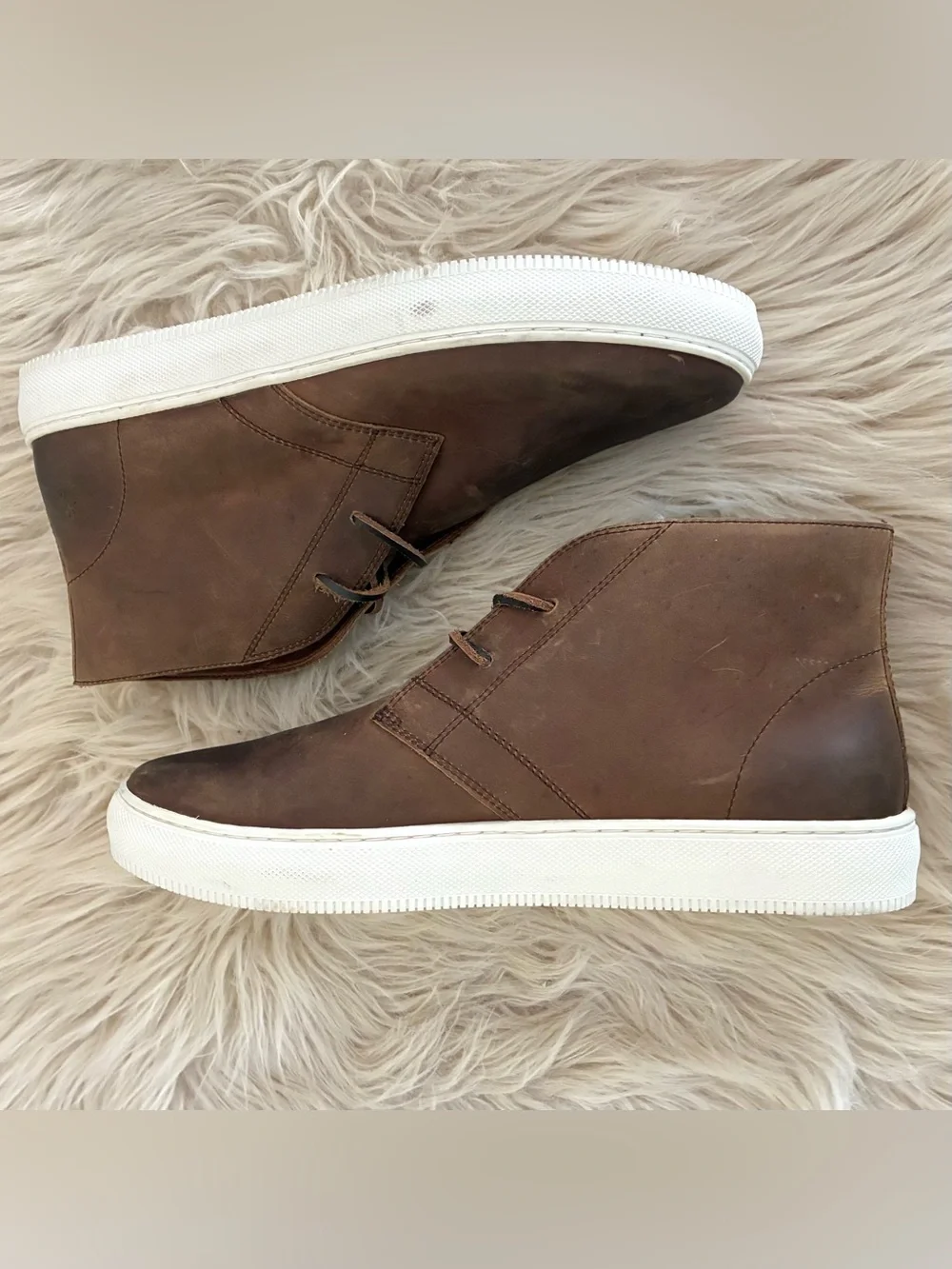 Frye NWOT Astor Leather Chukka Boots Men’s Sz 9.5